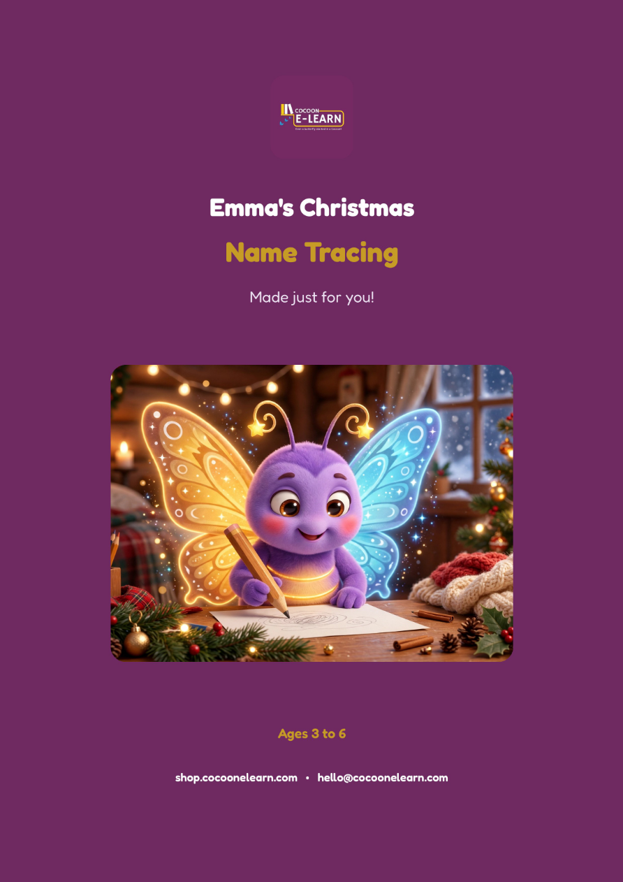 Coco's Personalized Name Tracing