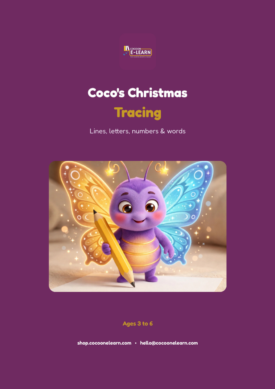 Coco's Christmas Tracing & Pre-Writing
