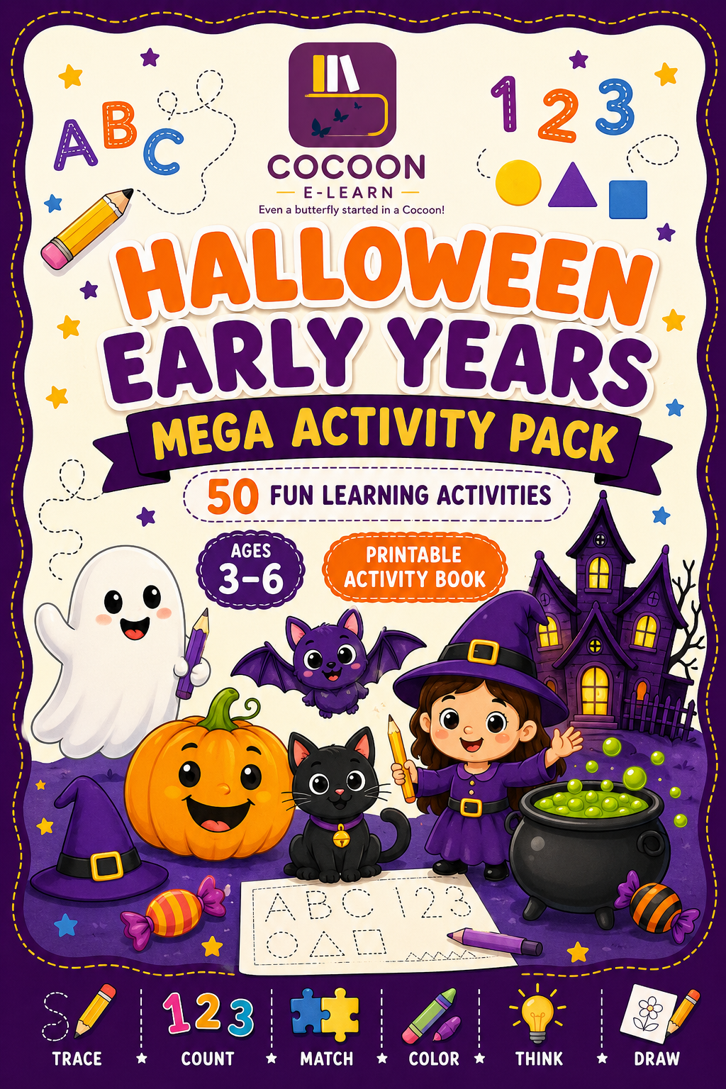 Cocoon Halloween Early Years Mega Activity Pack