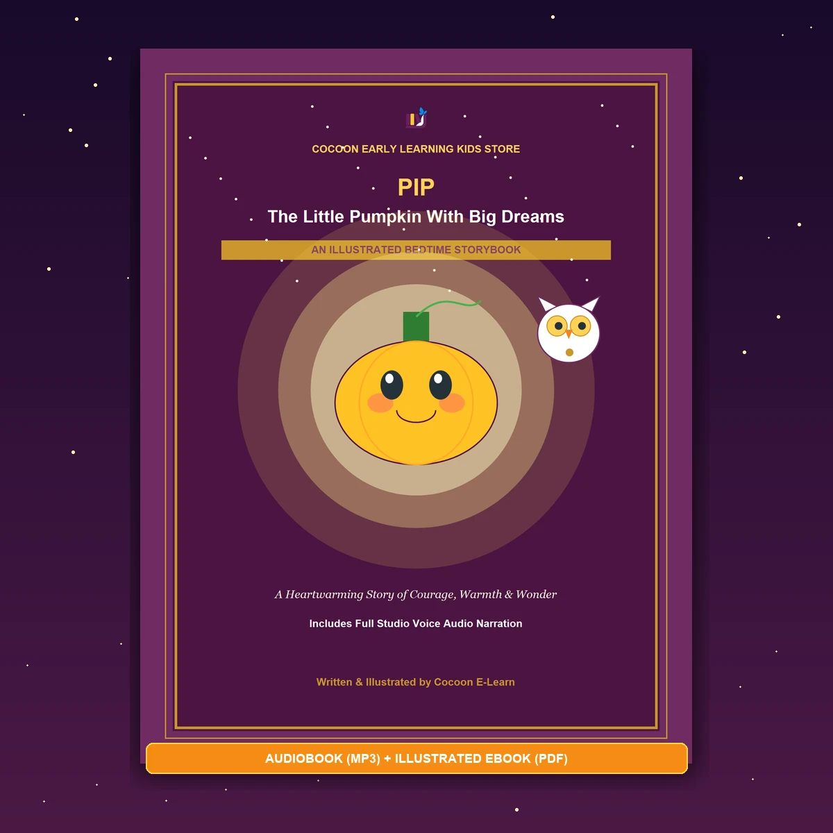 Pip The Little Pumpkin Storybook cover