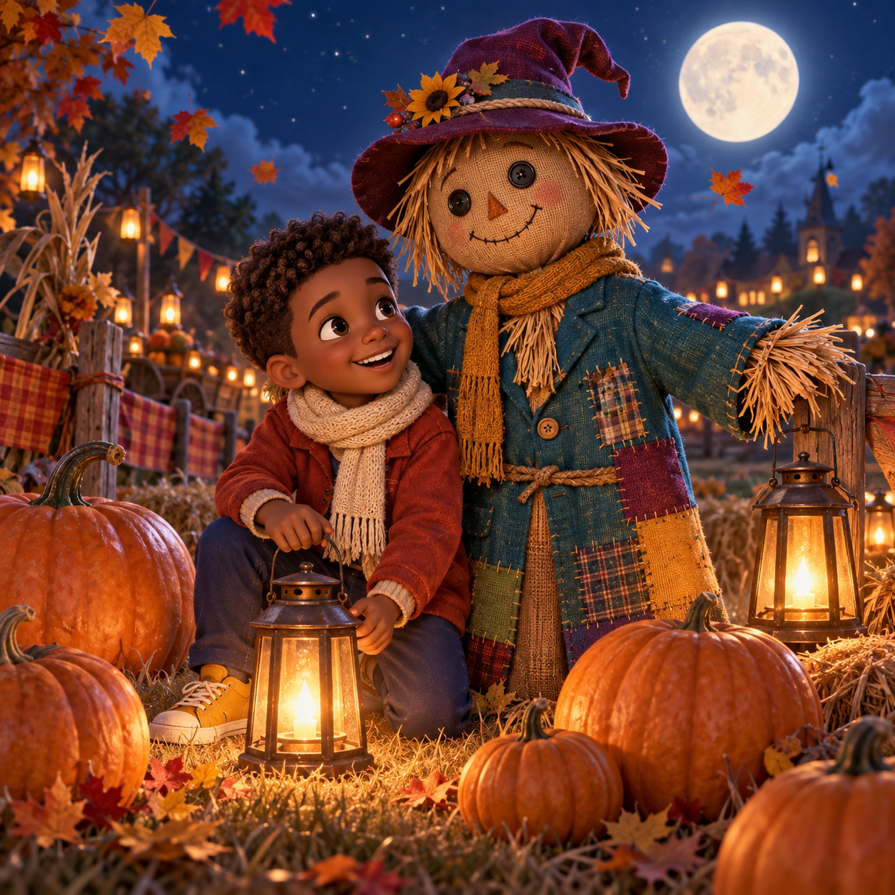 Theo & The Moonlight Scarecrow cover